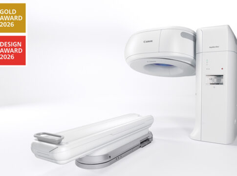 キヤノン、iFデザインアワード32年連続受賞！CT診断装置「Aquilion Rise」が金賞に輝く